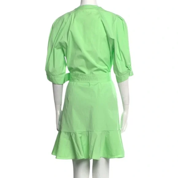 Veronica Beard Molly Dress Mint Green Pistachio size 14 - Picture 2 of 4
